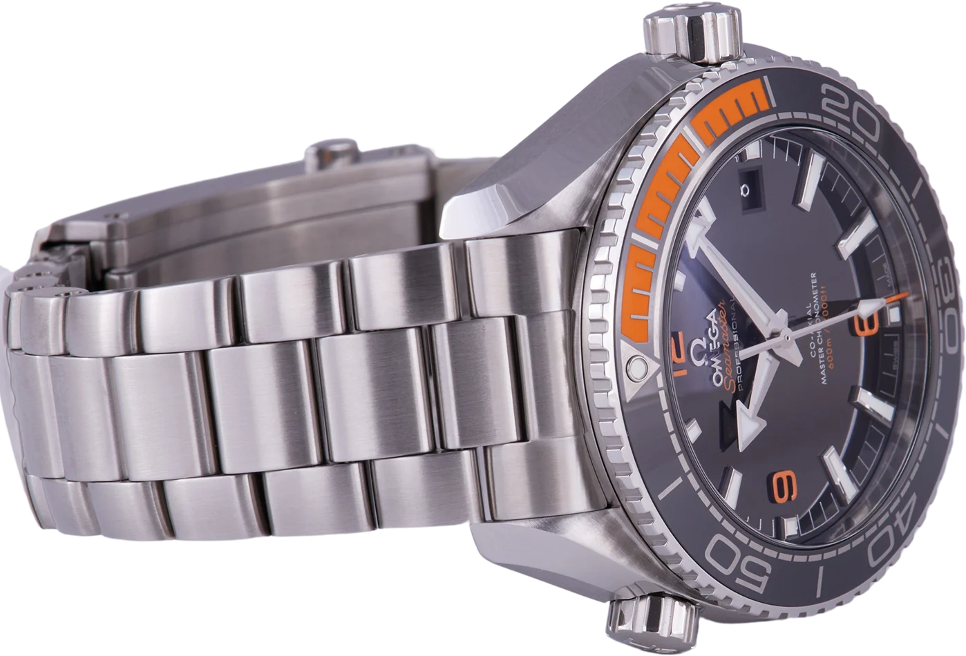 Omega Seamaster Planet Ocean 600m Black/Orange BNIB 2022 215.30.44.21.01.002